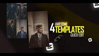 4 awesome capcut templates / capcut video editing tutorial