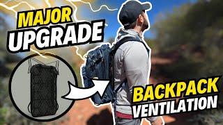 Mesh Sleeve for the Ultralight Backpack Ventilation Frame