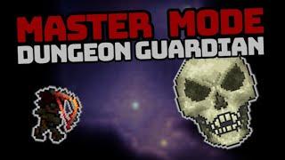 Killing Dungeon Guardian in Master Mode (with pre-Skeletron gear) | Terraria