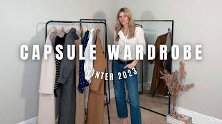 WINTER CAPSULE WARDROBE | Effortless Chic | LOOKBOOK 2023