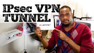 Remote Access IPsec VPN on FortiGate using FortiClient | I Create a VPN Tunnel to my Home Network