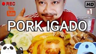 PORK IGADO Filipino Food Eating Show Mukbang ASMR