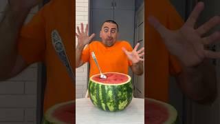 He was scared when he saw that the Watermelon was alive