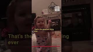 Little girl reacts to classmate's marriage proposal