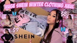 HUGE SHEIN WINTER TRY ON CLOTHING HAUL 2022 | 20+ items ( sets, tops, pants, jumpsuits & jackets)