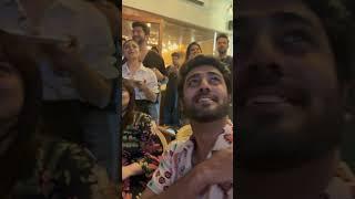 Slice of Mansi ke parents ki anniversary! #raw #emotional #moments #celebration #friends #family