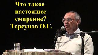 Что такое настоящее смирение? Торсунов О.Г.