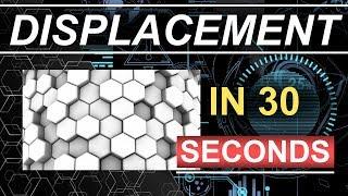 Blender 2.8 : Displacement Maps In 30 Seconds!!! (Gimp Tutorial)