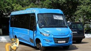 Поездка на микроавтобусе IVECO Daily (Нижегородец-VSN700) М 919 ТЕ 777 Маршрут № 787 Москва