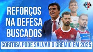 ️ Diário do Grêmio KTO: Reforços identificados para a defesa | Plano B na lateral | Nathan no Coxa