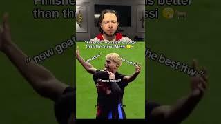 "Finished" Ronaldo is better than the "new" Messi  #football  #footballshorts #ronaldo #messi  #cr7