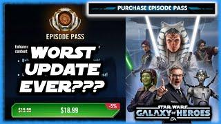 What Is Capital Games Thinking??? The Episode Pass is AWFUL for Free to Play!  SWGOH