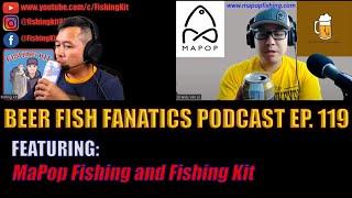 Beer Fish Fanatics Ep #119 | Hybrid Striped Bass Fishing, Boat Fishing, GoPro10 Issues!!!