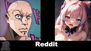 GENSHIN IMPACT vs REDDIT (rock reaction meme)