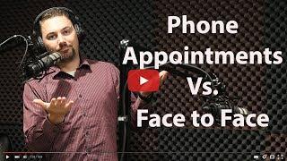 Phone Appintments Vs  Face to Face Selling Merchant Services