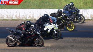 ⏱️ Yamaha R6R ️ Ninja Z1000SX ️ GSXS750 ️ MT-09 ️ GSXR1000 Motorcycle racing Christmas Cup 2024