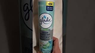 Glade Odor Fighting Soft Mist Dewdrop Petals Air Freshner