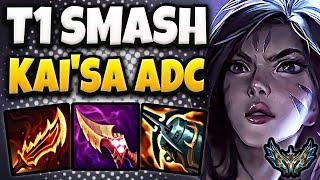 T1 Smash Kaisa vs Xayah [ ADC ] Patch 25.12 Korea Challenger