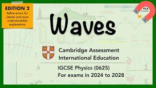 Cambridge IGCSE Physics 0625 UNIT 3 Wave Revision #igcsephysics