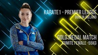 Anzhelika Terliuga VS Shiori Nakamura : KARATE1 PREMIER LEAGUE - DUBLIN 2023