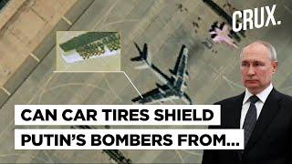 Car Tires Cover Tu-95 Bombers At Russian Base, "Protection" Prompted By Ukraine Drone Attacks?