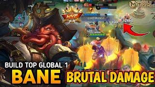 THIS HERO BANE CRAZY DAMAGE IS A MUST TRY BOD + SKY PIERCER AUTO WIN~ MLBB