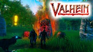 ВПЕРВЫЕ ИГРАЕМ В VALHEIM! СИМУЛЯТОР ПЕРВОБЫТНОГО ЧЕЛОВЕКА! УЧИМСЯ ДОБЫВАТЬ РЕСУРСЫ!!! (VALHEIM #1)