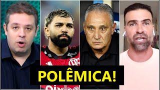 "ISSO É MUITO ESTRANHO! Será que NÃO FOI o Tite que FEZ o Gabigol..." OLHA esse DEBATE do Flamengo