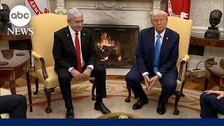 Trump, Netanyahu meet at White House