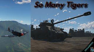 War Thunder - So Many Tigers - Is The M51 Super Sherman Worth the Eagles ?