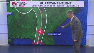 Forecast: Latest on what Hurricane Helene will do when it gets to South Carolina