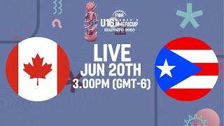 LIVE - Canada v Puerto Rico | FIBA U16 Women's AmeriCup 2025