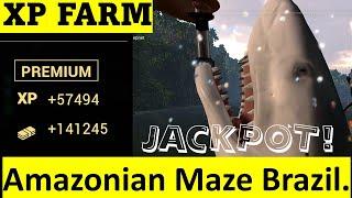 Full Net in 15min! - Amazonian Maze XP Farm Brazil Fishing Planet 