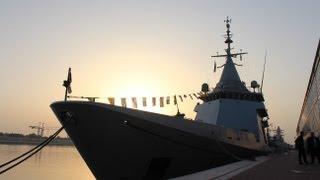 French Navy OPV "L'Adroit" at IDEX / NAVDEX 2013