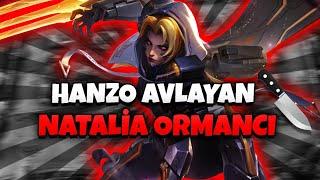 RAKİBİ BİRER BİRER AVLAYAN SİNSİ NATALİA! HANZOYA OYUNI ZEHİR ETTİM! | Mobile Legends