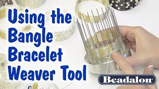 Using the Bangle Bracelet Weaver Tool - By Kleshna