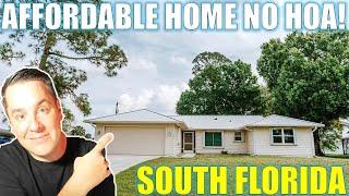 Crazy Affordable Home in South Florida NO HOA HUGE Lot by Beaches, Miami, West Palm [Port St. Lucie]