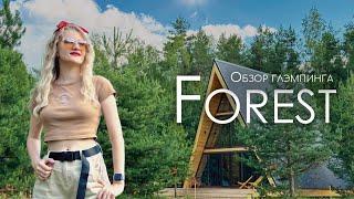 Глэмпинг "Forest" в Подмосковье. Уютные домики, хаски-парк и джиппинг.