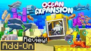 OCEAN EXPANSION in Minecraft Bedrock Survival Full Review