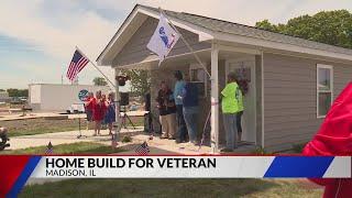 Madison, Illinois Army Veteran receives small home