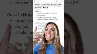 Best Tests For Insulin Resistance