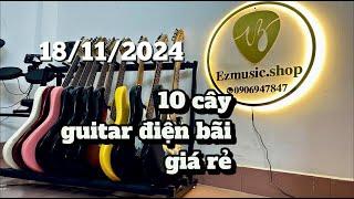 [Ngày 18/11/2024] 10 cây guitar điện bãi giá rẻ dưới 1tr5