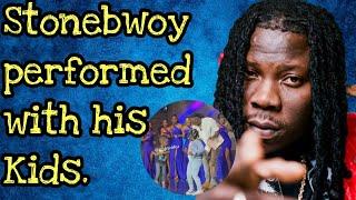 Stonebwoy And His Kids Performance | Ghana | Ghana Entertainment | Ghana celebrities