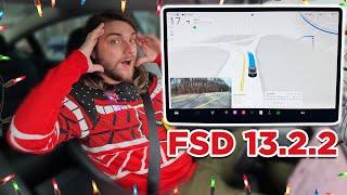 FSD 13.2.2 is scary good | v13.2.2 First Drive