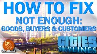  How to fix Not enough Goods | Policies Solution Tutorial Cities: Skylines | Guide #3