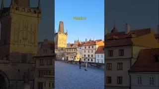 Charles Bridge PRAGUE Czech Republic #shorts #prague #czechrepublic