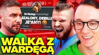 WARDĘGA ZWYZYWAŁ SZALONEGO REPORTERA *URATOWAŁ BYŁĄ*