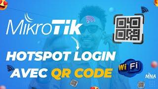 QR code sur un login page Hotspot Mikrotik