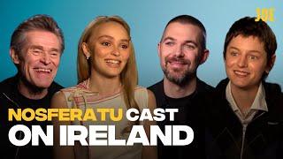 Willem Dafoe, Lily-Rose Depp, Robert Eggers & Emma Corrin on Nosferatu behind the scenes