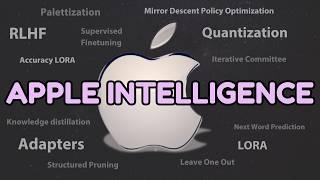 The Machine Learning behind Apple Intelligence - Blueprint of a Modern LLM